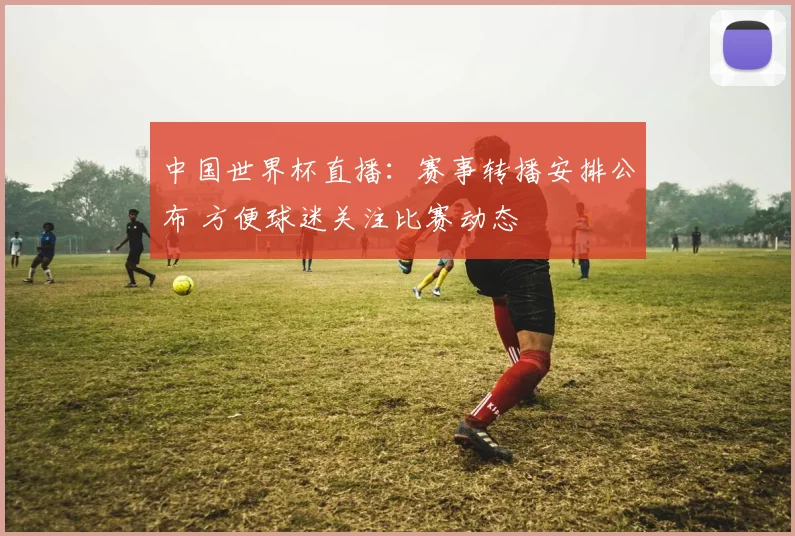 中国世界杯直播：赛事转播安排公布 方便球迷关注比赛动态